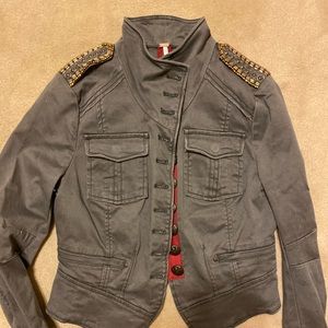 FREE PEOPLE MILITARY JACKET